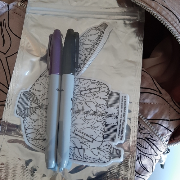 ALPHA INDUSTRIES MA-1 D.I.Y. Mauve Jacket - Picture 9 of 13